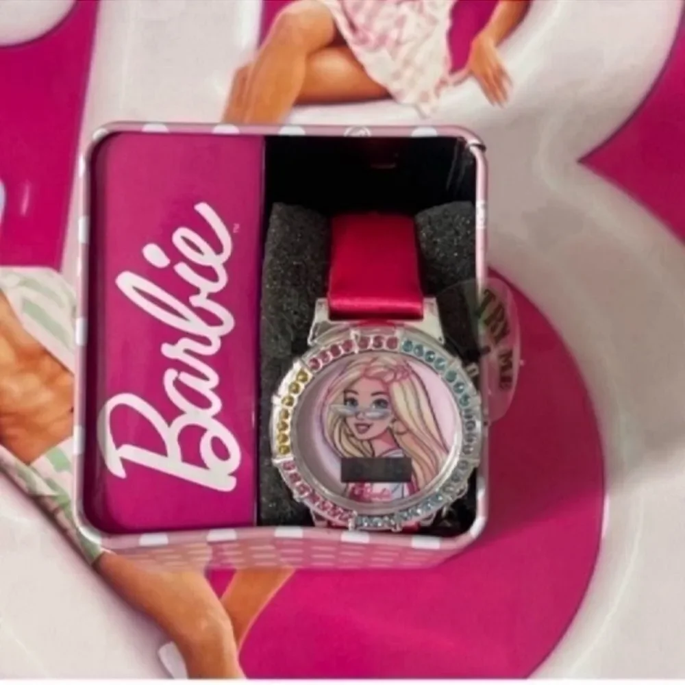 NEW Barbie Mattel Girls Light Up Watch
